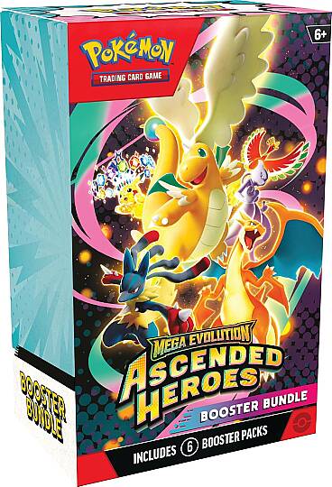 Pokémon TCG: Mega Evolution—Ascended Heroes Booster Bundle - 3