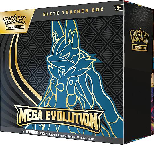 Pokémon TCG: Mega Evolution Elite Trainer Box - Mega Lucario - 3