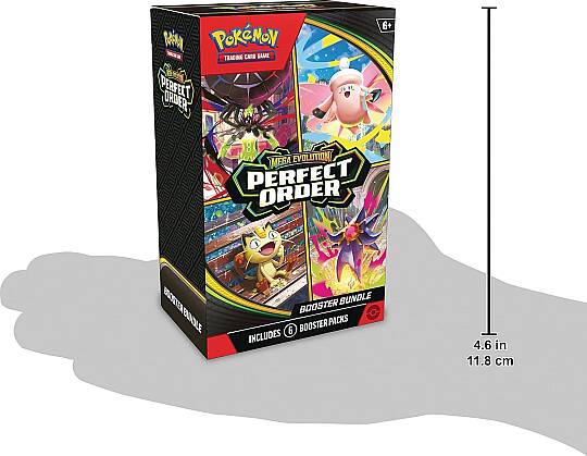 Pokémon TCG: Mega Evolution—Perfect Order Booster Bundle - 4