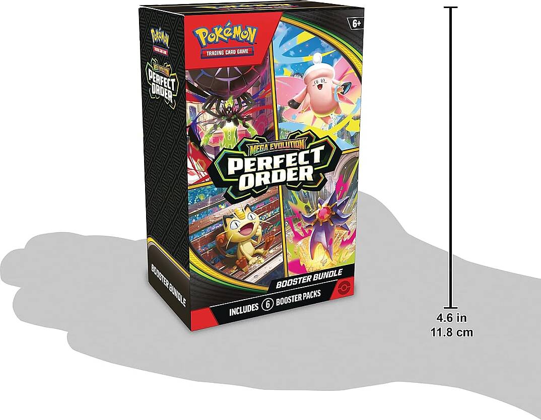 Pokémon TCG: Mega Evolution—Perfect Order Booster Bundle - 4