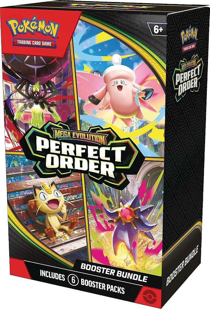 Pokémon TCG: Mega Evolution—Perfect Order Booster Bundle - 2