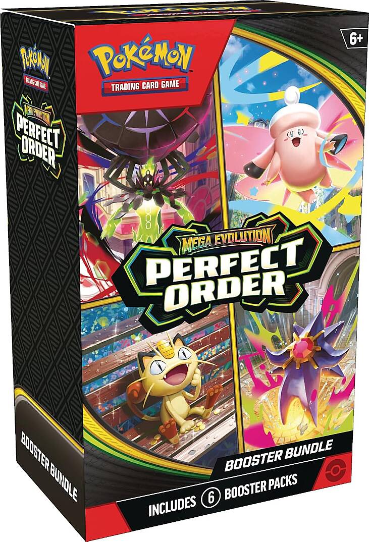 Pokémon TCG: Mega Evolution—Perfect Order Booster Bundle - 3
