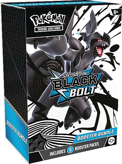Pokemon TCG Scarlet & Violet 10.5 Black Bolt Booster Bundle Set - 4