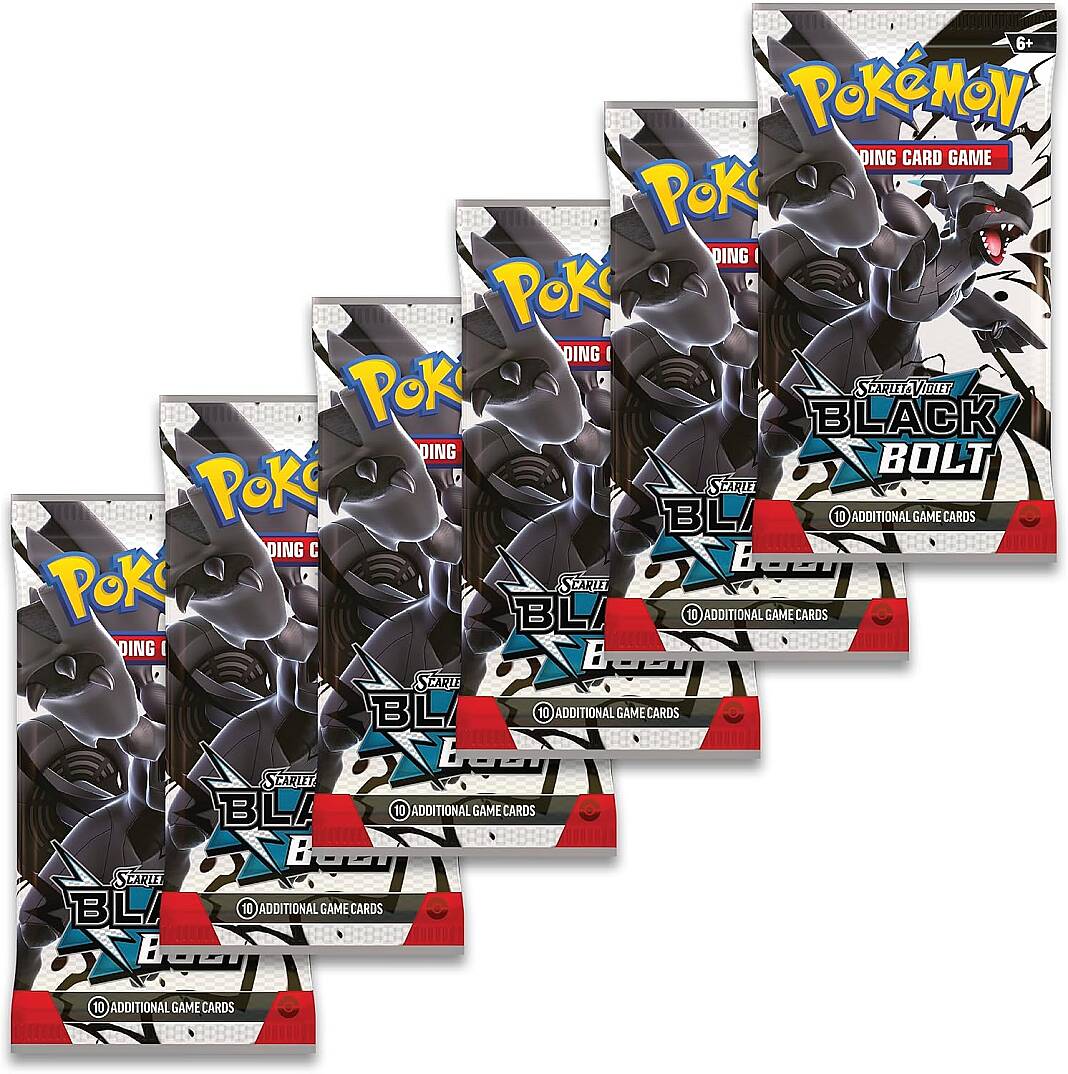 Pokemon TCG Scarlet & Violet 10.5 Black Bolt Booster Bundle Set - 3