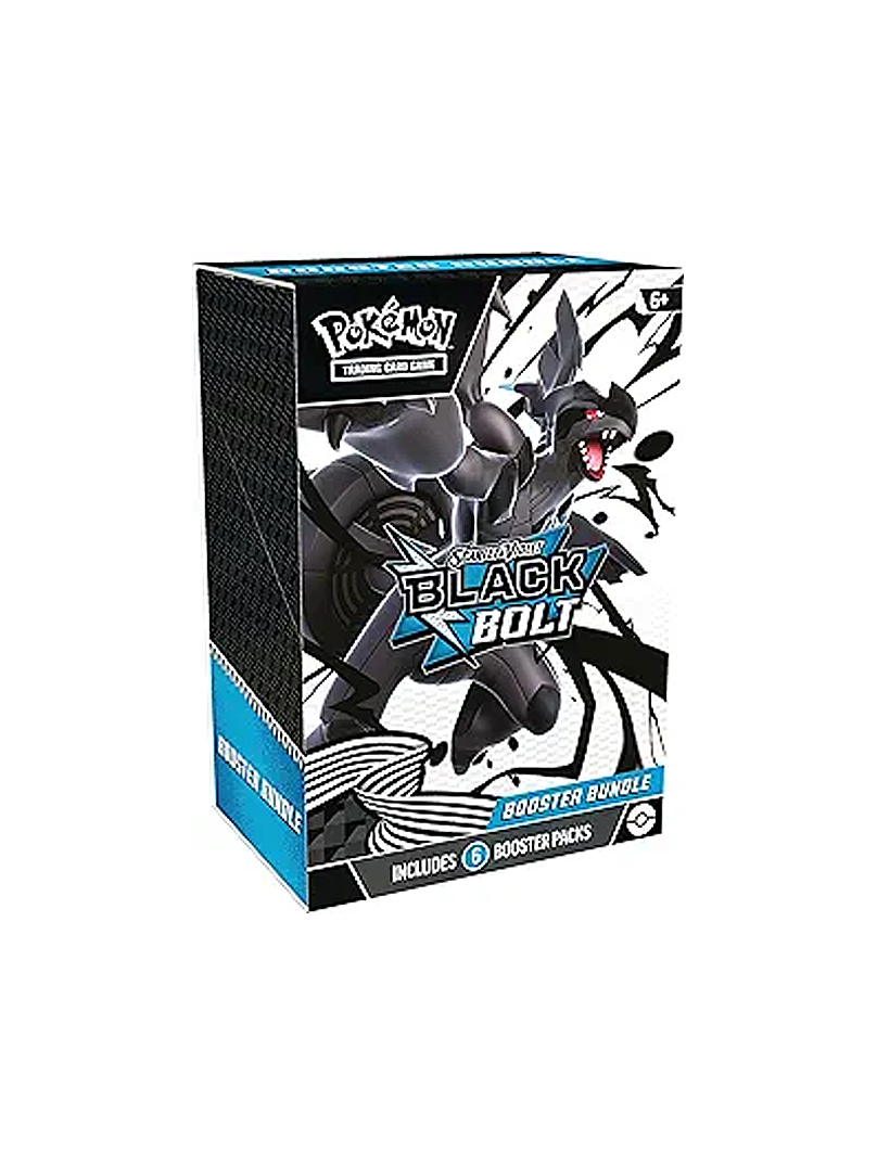 Pokemon TCG Scarlet & Violet 10.5 Black Bolt Booster Bundle Set - 1