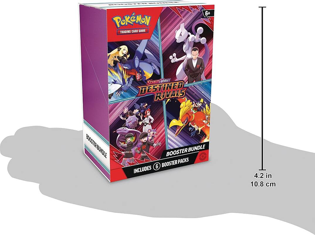 Pokemon TCG: Scarlet & Violet - Destined Rivals Booster Bundle - 3