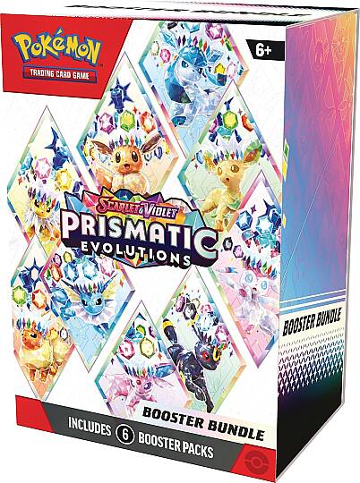 Pokemon TCG: Scarlet & Violet - Prismatic Evolutions Booster Bundle - 4