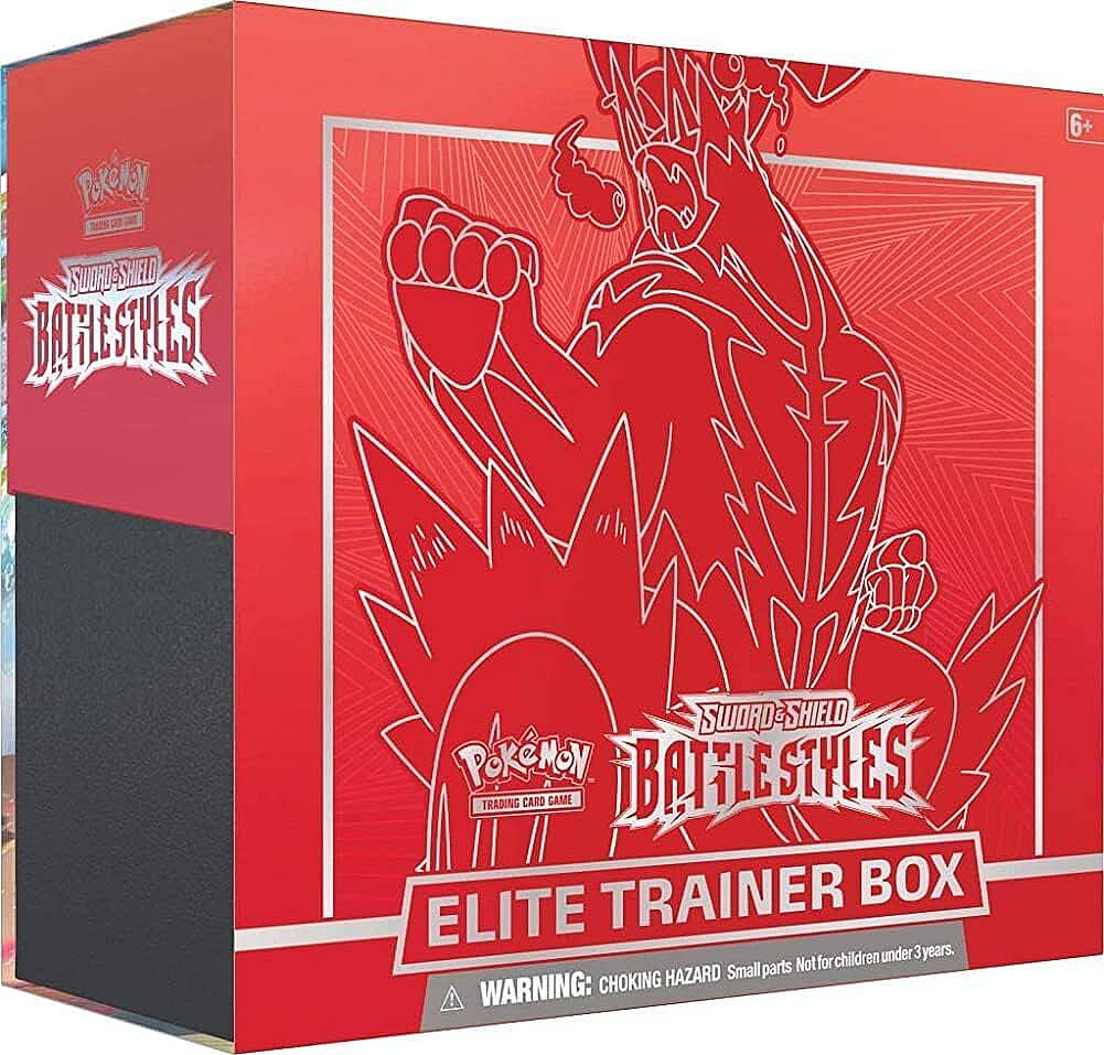 Pokemon TCG: Sword & Shield - Battle Styles Elite Trainer Box - Red - 3