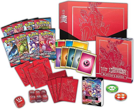 Pokemon TCG: Sword & Shield - Battle Styles Elite Trainer Box - Red - 2