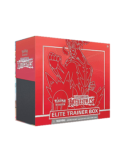 Pokemon TCG: Sword & Shield - Battle Styles Elite Trainer Box - Red